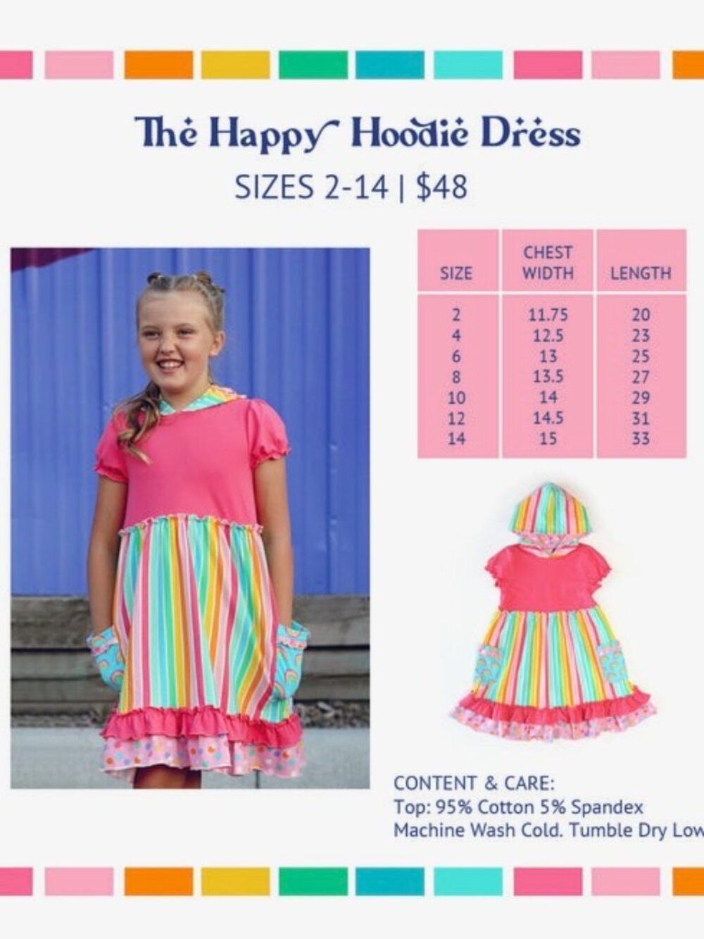 The Happy Hoodie Dress by The Happy Hill